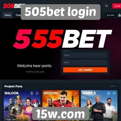 Explorando a interface do site 505bet login
