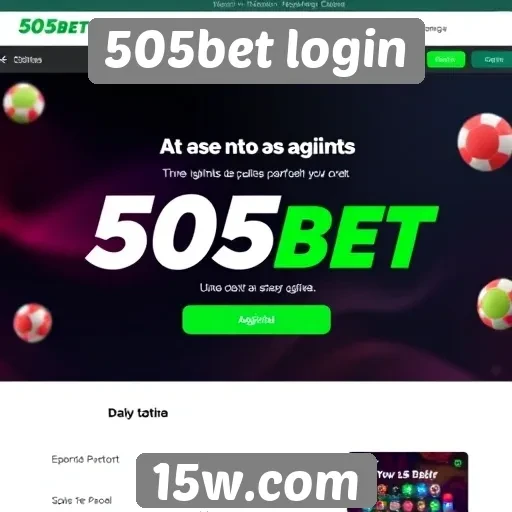 Registro simplificado no 505bet login