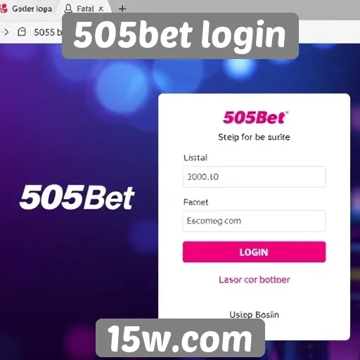 Acesso simplificado ao 505bet login